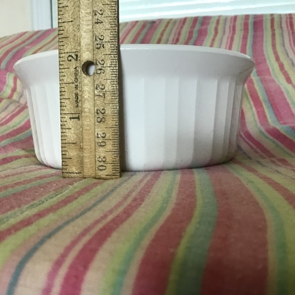 Corning Ware French White Round Baking Casserole Dish Ramekin Bowl F-16-B - Picture 9 of 10